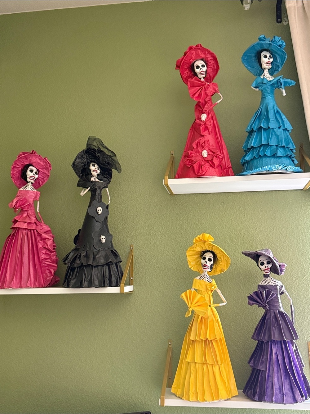 Catrina Paper Maché dolls